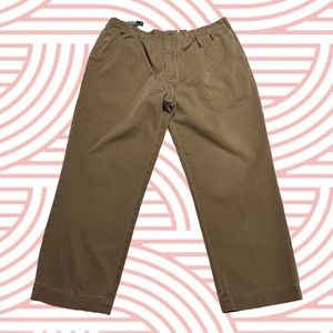 Men's Vintage Polo Ralph Lauren Green “Andrew Pant” Khaki Pants